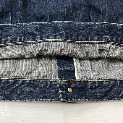 【中古品】【メンズ】 WARE HOUSE ウェア ハウス DOWN POCKET DENIM JACKET LOT 2001XX ダウン ポケット デニム ジャケット アウター 1946大戦モデル 145-261006-sa-01-fuzh サイズ：38 カラー：インディゴ 万代Net店