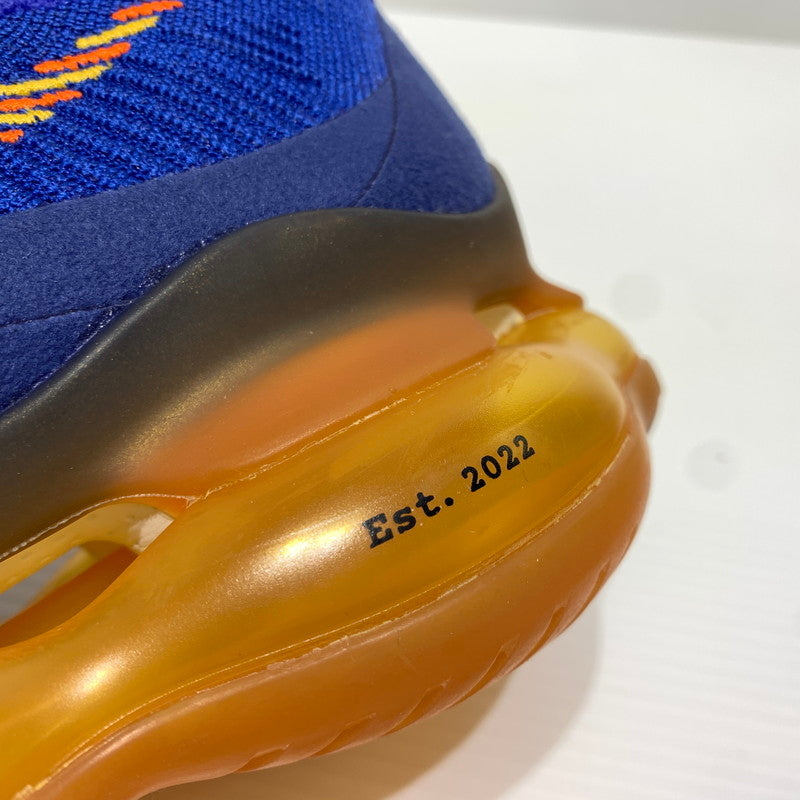 【中古品】【メンズ】 NIKE ナイキ AIR MAX SCORPION FK SE DX4768-400 エアマックス スコーピオン フライニット スニーカー 靴 シューズ 160-261011-ko-18-teih サイズ：29cm カラー：ブルー/オレンジ 万代Net店
