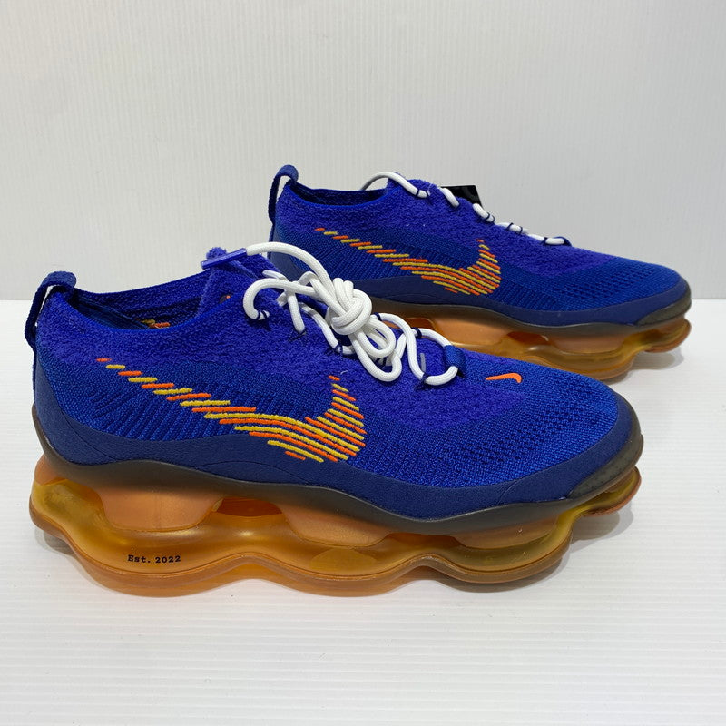 【中古品】【メンズ】 NIKE ナイキ AIR MAX SCORPION FK SE DX4768-400 エアマックス スコーピオン フライニット スニーカー 靴 シューズ 160-261011-ko-18-teih サイズ：29cm カラー：ブルー/オレンジ 万代Net店