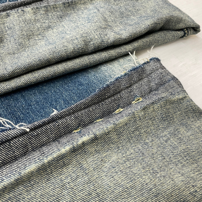 【現状渡し品】【メンズ】 MNML ミニマル DISTRESSED BUGGY DENIM PANTS 03-5824-1775 ダメージ加工 バギー デニム パンツ ボトムス ジーンズ 153-261007-sa-25-teih サイズ：32 カラー：インディゴ 万代Net店