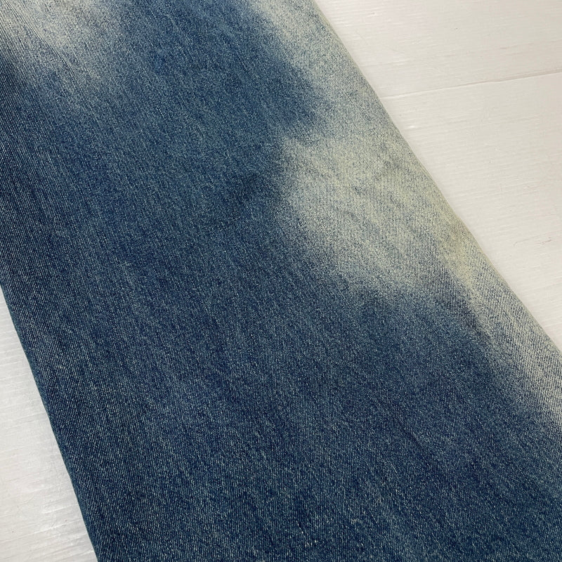【現状渡し品】【メンズ】 MNML ミニマル DISTRESSED BUGGY DENIM PANTS 03-5824-1775 ダメージ加工 バギー デニム パンツ ボトムス ジーンズ 153-261007-sa-25-teih サイズ：32 カラー：インディゴ 万代Net店