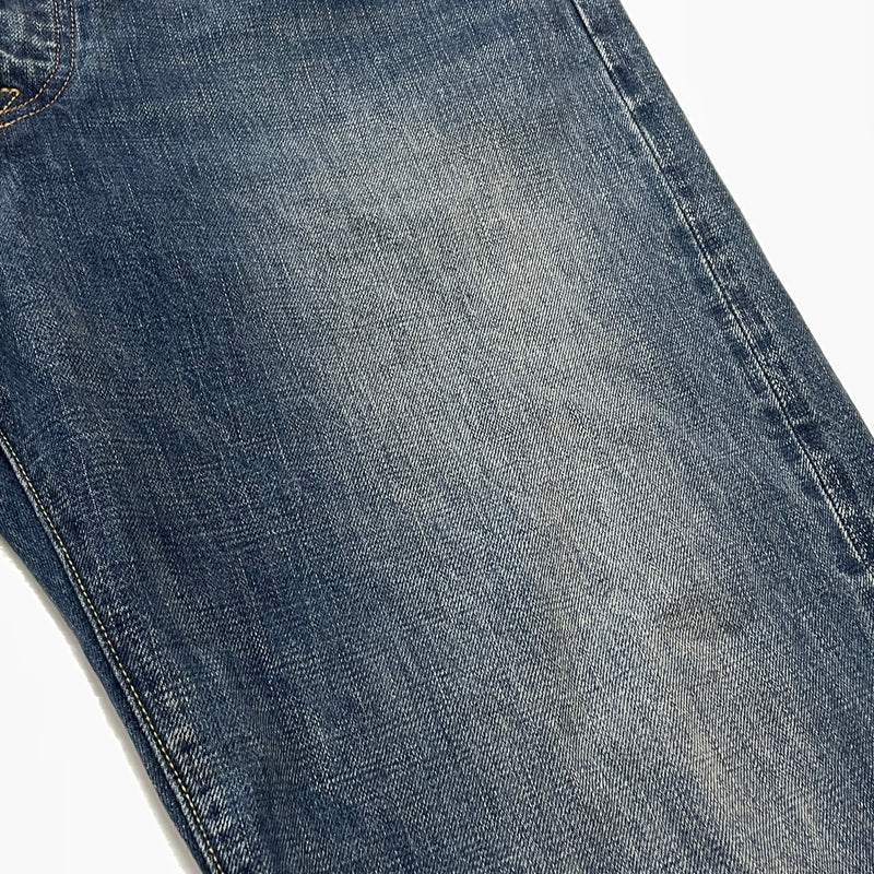 【中古品】【メンズ】 KAPITAL キャピタル13.5OZ ZIMBABWE DENIM 5P MONKEY CISCO K2502LP006 13.5オンス ジンバブエ デニム ファイブポケット モンキーシスコ ボトムス ジーンズ 151-261007-sa-24-teih サイズ：38 カラー：インディゴ 万代Net店