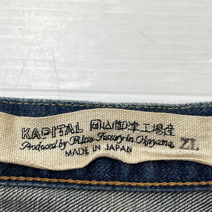 【中古品】【メンズ】 KAPITAL キャピタル13.5OZ ZIMBABWE DENIM 5P MONKEY CISCO K2502LP006 13.5オンス ジンバブエ デニム ファイブポケット モンキーシスコ ボトムス ジーンズ 151-261007-sa-24-teih サイズ：38 カラー：インディゴ 万代Net店
