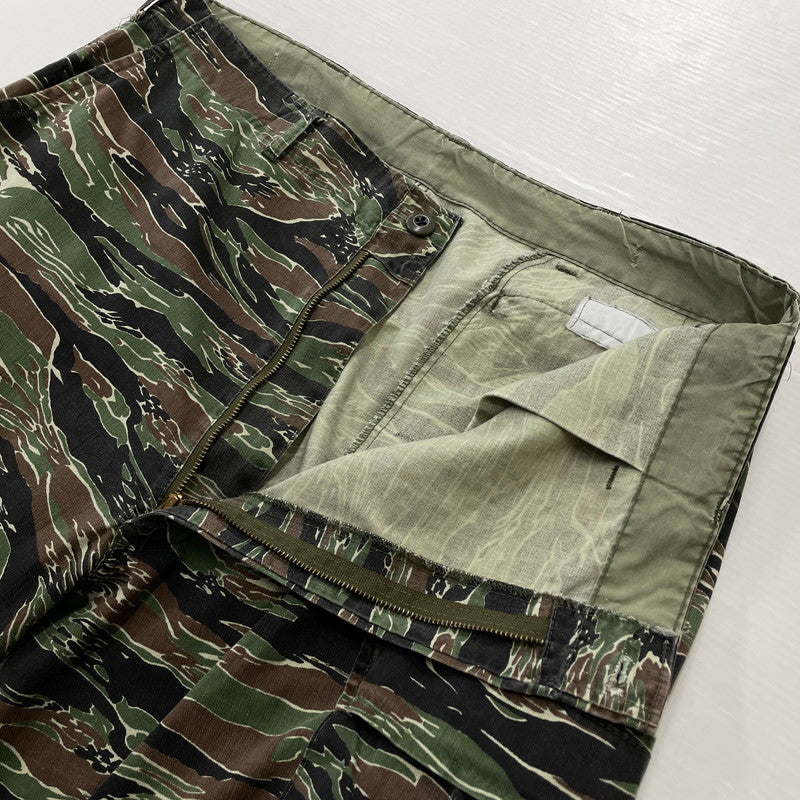 【中古品】【メンズ】 GUNG HO ガンホー TIGER STRIPE CARGO PANTS タイガーストライプ カーゴパンツ ボトムス 145-261014-ss-14-teih サイズ：34 カラー：グリーン系 万代Net店