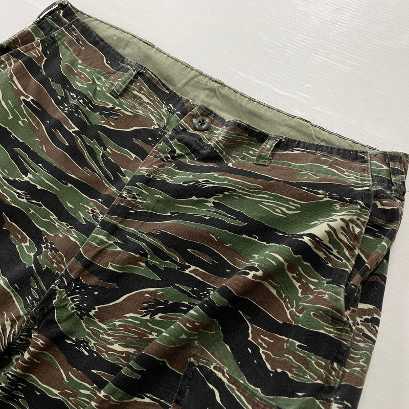 【中古品】【メンズ】 GUNG HO ガンホー TIGER STRIPE CARGO PANTS タイガーストライプ カーゴパンツ ボトムス 145-261014-ss-14-teih サイズ：34 カラー：グリーン系 万代Net店