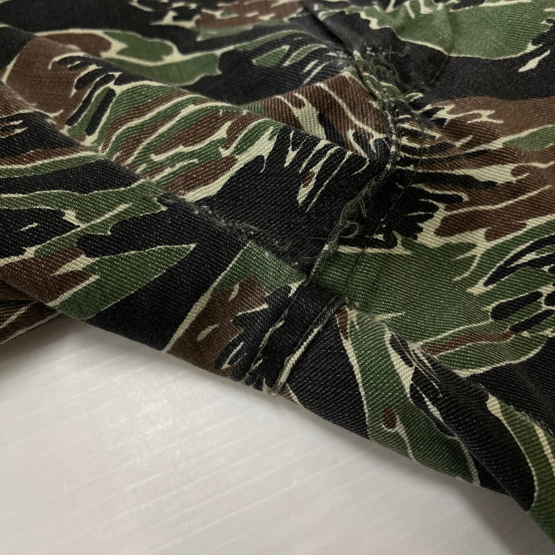 【中古品】【メンズ】 GUNG HO ガンホー TIGER STRIPE CARGO PANTS タイガーストライプ カーゴパンツ ボトムス 145-261014-ss-14-teih サイズ：34 カラー：グリーン系 万代Net店