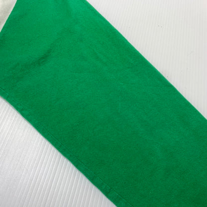 【中古品】【メンズ】 ANVIL アンヴィル RAGLAN LONGSLEEVE TSHIRT ラグラン ロングスリーブ Tシャツ 七分袖 トップス 145-261009-ko-01-teih サイズ：L カラー：ホワイト/グリーン 万代Net店