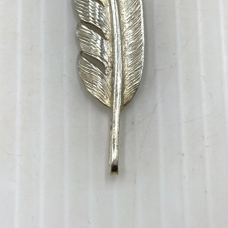 【中古品】【メンズ】 FIRST-ARROW's ファーストアローズ FEATHER TOP フェザートップ アクセサリー ペンダントトップ K18 925 191-261009-ko-21-teih カラー：シルバー/ゴールド 万代Net店