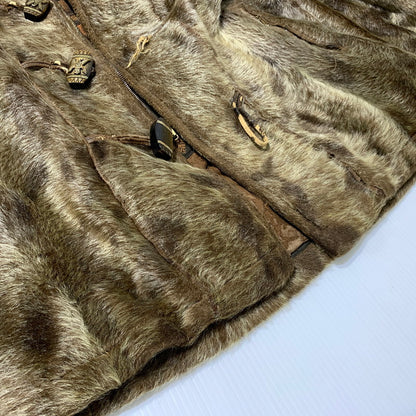 【ジャンク品】【メンズ】 SKUA by Robert Lewis スクア・バイ・ロバート・ルイス 60-70's FUR HOODED JACKET VINTAGE 60-70年代 ファー フーデッド ジャケット アウター ヴィンテージ サンダーバード 145-261009-ko-07-teih サイズ：42 カラー：ブラウン 万代Net店