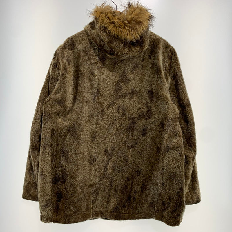 【ジャンク品】【メンズ】 SKUA by Robert Lewis スクア・バイ・ロバート・ルイス 60-70's FUR HOODED JACKET VINTAGE 60-70年代 ファー フーデッド ジャケット アウター ヴィンテージ サンダーバード 145-261009-ko-07-teih サイズ：42 カラー：ブラウン 万代Net店