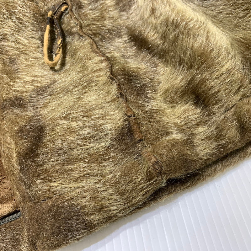 【ジャンク品】【メンズ】 SKUA by Robert Lewis スクア・バイ・ロバート・ルイス 60-70's FUR HOODED JACKET VINTAGE 60-70年代 ファー フーデッド ジャケット アウター ヴィンテージ サンダーバード 145-261009-ko-07-teih サイズ：42 カラー：ブラウン 万代Net店