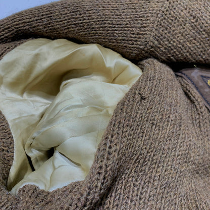 【ジャンク品】【メンズ】 SKUA by Robert Lewis スクア・バイ・ロバート・ルイス 60-70's FUR HOODED JACKET VINTAGE 60-70年代 ファー フーデッド ジャケット アウター ヴィンテージ サンダーバード 145-261009-ko-07-teih サイズ：42 カラー：ブラウン 万代Net店