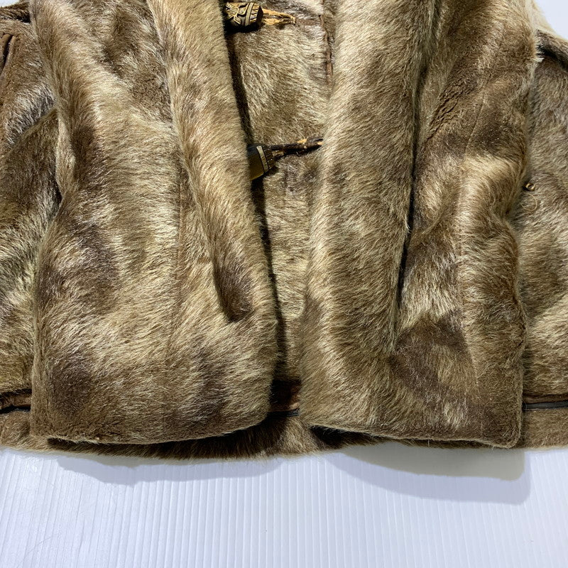 【ジャンク品】【メンズ】 SKUA by Robert Lewis スクア・バイ・ロバート・ルイス 60-70's FUR HOODED JACKET VINTAGE 60-70年代 ファー フーデッド ジャケット アウター ヴィンテージ サンダーバード 145-261009-ko-07-teih サイズ：42 カラー：ブラウン 万代Net店