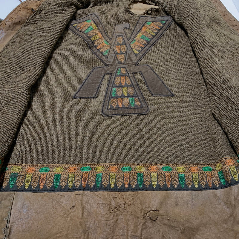 【ジャンク品】【メンズ】 SKUA by Robert Lewis スクア・バイ・ロバート・ルイス 60-70's FUR HOODED JACKET VINTAGE 60-70年代 ファー フーデッド ジャケット アウター ヴィンテージ サンダーバード 145-261009-ko-07-teih サイズ：42 カラー：ブラウン 万代Net店