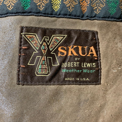 【ジャンク品】【メンズ】 SKUA by Robert Lewis スクア・バイ・ロバート・ルイス 60-70's FUR HOODED JACKET VINTAGE 60-70年代 ファー フーデッド ジャケット アウター ヴィンテージ サンダーバード 145-261009-ko-07-teih サイズ：42 カラー：ブラウン 万代Net店