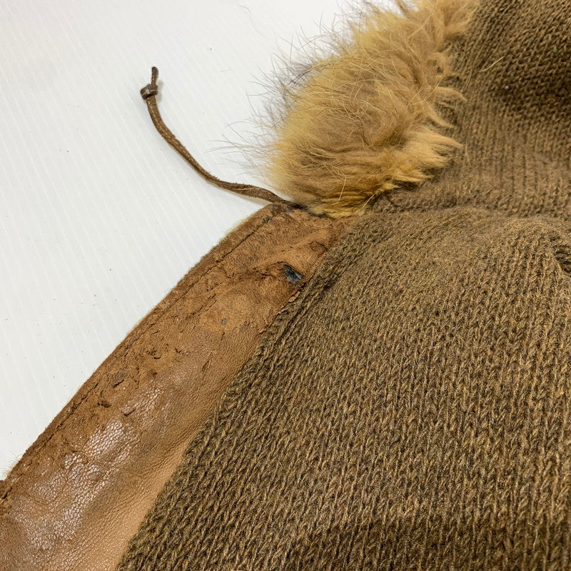 【ジャンク品】【メンズ】 SKUA by Robert Lewis スクア・バイ・ロバート・ルイス 60-70's FUR HOODED JACKET VINTAGE 60-70年代 ファー フーデッド ジャケット アウター ヴィンテージ サンダーバード 145-261009-ko-07-teih サイズ：42 カラー：ブラウン 万代Net店