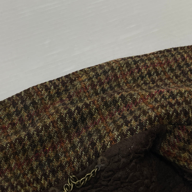 【中古品】【メンズ】 OCTOPUS ARMY オクトパス アーミー × HARRIS TWEED ハリスツイード 別注コラボ BOA LINER WOOL JACKET ボア ライナー ウール ジャケット アウター 145-261009-sa-03-teih サイズ：M カラー：ブラウン 万代Net店
