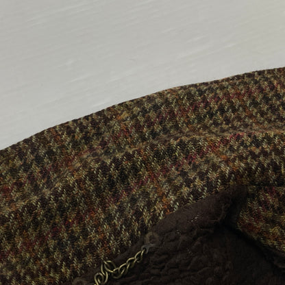 【中古品】【メンズ】 OCTOPUS ARMY オクトパス アーミー × HARRIS TWEED ハリスツイード 別注コラボ BOA LINER WOOL JACKET ボア ライナー ウール ジャケット アウター 145-261009-sa-03-teih サイズ：M カラー：ブラウン 万代Net店