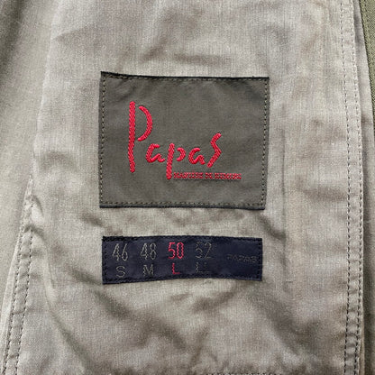 【中古品】【メンズ】 PAPAS パパス 40th ANNIVERSARY LASVEGAS JACKET 40th アニバーサリー ラスベガスジャケット アウター ベガジャン 40周年記念 140-261014-ss-09-teih サイズ：L カラー：カーキ 万代Net店