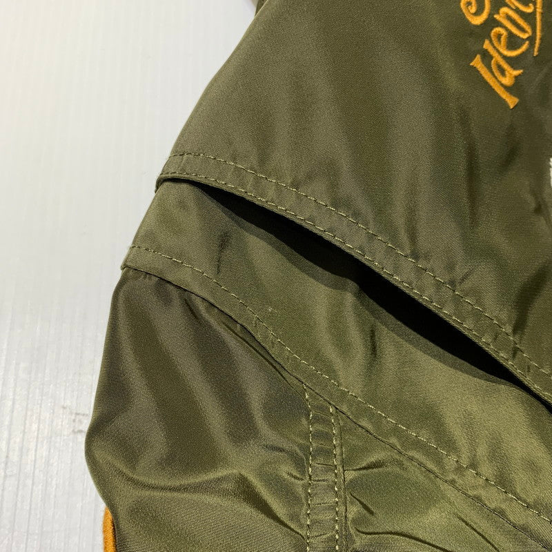 【中古品】【メンズ】 VANSON バンソン OVAL EMBLEM MA-1 FLIGHT JACKET NVJK-2504 オーバルエンブレム MA-1 フライトジャケット アウター 145-261009-ko-10-teih サイズ：L カラー：カーキ 万代Net店