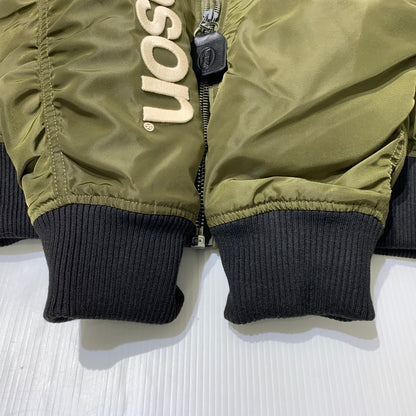 【中古品】【メンズ】 VANSON バンソン OVAL EMBLEM MA-1 FLIGHT JACKET NVJK-2504 オーバルエンブレム MA-1 フライトジャケット アウター 145-261009-ko-10-teih サイズ：L カラー：カーキ 万代Net店