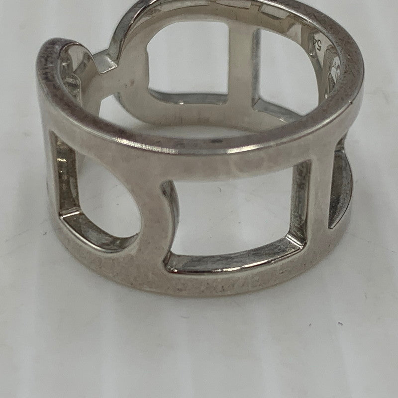 【中古品】【メンズ/レディース】 HERMES エルメス エヴァー シェーヌ ダンクル MM アクセサリー 指輪 Ag925 182-261009-ko-22-teih サイズ：54 カラー：シルバー 万代Net店
