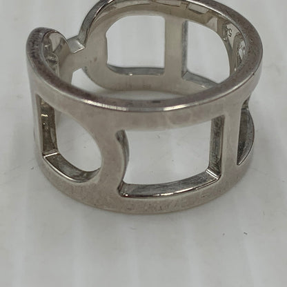 【中古品】【メンズ/レディース】 HERMES エルメス エヴァー シェーヌ ダンクル MM アクセサリー 指輪 Ag925 182-261009-ko-22-teih サイズ：54 カラー：シルバー 万代Net店