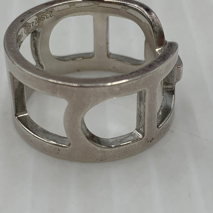 【中古品】【メンズ/レディース】 HERMES エルメス エヴァー シェーヌ ダンクル MM アクセサリー 指輪 Ag925 182-261009-ko-22-teih サイズ：54 カラー：シルバー 万代Net店