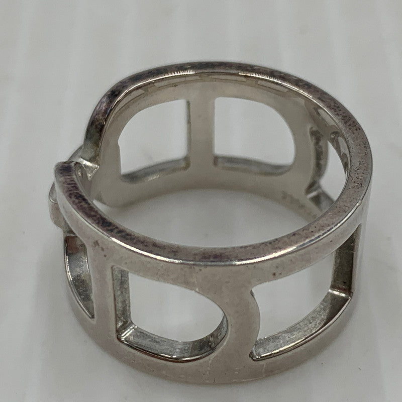 【中古品】【メンズ/レディース】 HERMES エルメス エヴァー シェーヌ ダンクル MM アクセサリー 指輪 Ag925 182-261009-ko-22-teih サイズ：54 カラー：シルバー 万代Net店