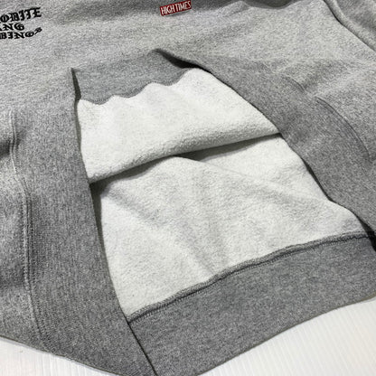 【中古品】【メンズ】 WACKO MARIA ワコマリア × 舐達磨 別注 コラボ HIGH TIMES SWEAT ハイ タイマス スウェット トップス トレーナー 140-261009-ko-03-teih サイズ：XL カラー：グレー 万代Net店