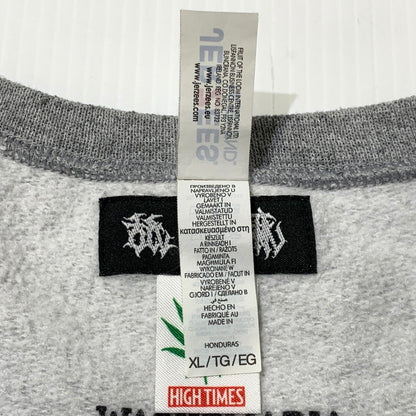 【中古品】【メンズ】 WACKO MARIA ワコマリア × 舐達磨 別注 コラボ HIGH TIMES SWEAT ハイ タイマス スウェット トップス トレーナー 140-261009-ko-03-teih サイズ：XL カラー：グレー 万代Net店
