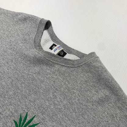 【中古品】【メンズ】 WACKO MARIA ワコマリア × 舐達磨 別注 コラボ HIGH TIMES SWEAT ハイ タイマス スウェット トップス トレーナー 140-261009-ko-03-teih サイズ：XL カラー：グレー 万代Net店