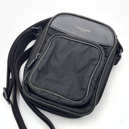 【現状渡し品】【メンズ/レディース】 Saint Laurent サン・ローラン MINI SHOULDER BAG 779661 ミニ ショルダーバッグ カバン カメラバッグ 180-261011-ko-13-teih カラー：ブラック 万代Net店