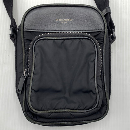 【現状渡し品】【メンズ/レディース】 Saint Laurent サン・ローラン MINI SHOULDER BAG 779661 ミニ ショルダーバッグ カバン カメラバッグ 180-261011-ko-13-teih カラー：ブラック 万代Net店