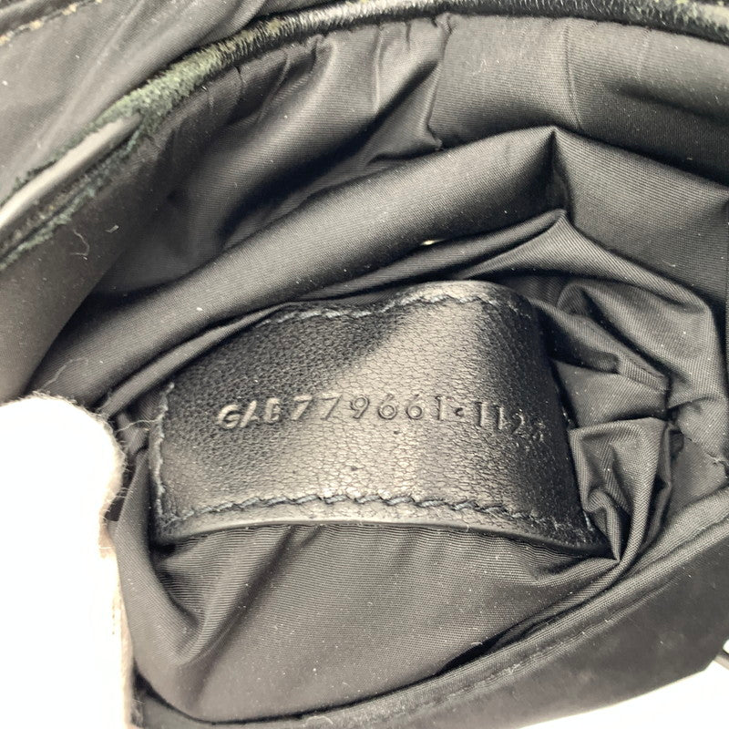 【現状渡し品】【メンズ/レディース】 Saint Laurent サン・ローラン MINI SHOULDER BAG 779661 ミニ ショルダーバッグ カバン カメラバッグ 180-261011-ko-13-teih カラー：ブラック 万代Net店