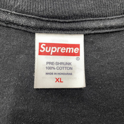 【中古品】【メンズ】 Supreme シュプリーム 26SS SUPPER S/S TEE サパー ショートスリーブTシャツ 半袖トップス 149-261014-ss-02-teih サイズ：XL カラー：ブラック 万代Net店