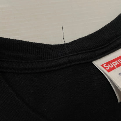 【中古品】【メンズ】 Supreme シュプリーム 26SS SUPPER S/S TEE サパー ショートスリーブTシャツ 半袖トップス 149-261014-ss-02-teih サイズ：XL カラー：ブラック 万代Net店