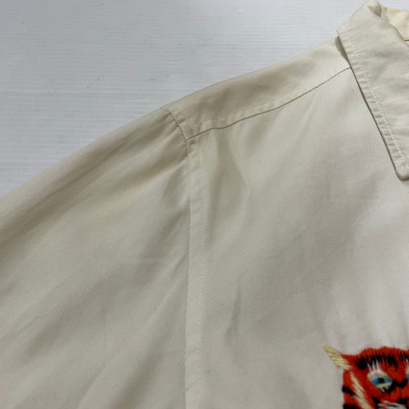 【中古品】【メンズ】 HOUSTON ヒューストン SOUVENIR VIETHAM JACKET MILITARY スーベニア ベトナムジャケット ミリタリー アウター 145-261014-ss-08-teih サイズ：M カラー：ホワイト 万代Net店
