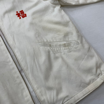 【中古品】【メンズ】 HOUSTON ヒューストン SOUVENIR VIETHAM JACKET MILITARY スーベニア ベトナムジャケット ミリタリー アウター 145-261014-ss-08-teih サイズ：M カラー：ホワイト 万代Net店