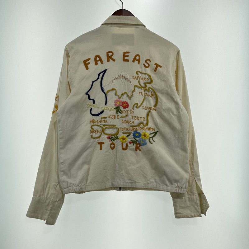 【中古品】【メンズ】 HOUSTON ヒューストン SOUVENIR VIETHAM JACKET MILITARY スーベニア ベトナムジャケット ミリタリー アウター 145-261014-ss-08-teih サイズ：M カラー：ホワイト 万代Net店