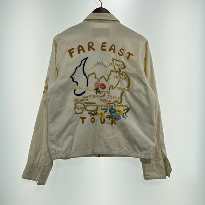 【中古品】【メンズ】 HOUSTON ヒューストン SOUVENIR VIETHAM JACKET MILITARY スーベニア ベトナムジャケット ミリタリー アウター 145-261014-ss-08-teih サイズ：M カラー：ホワイト 万代Net店