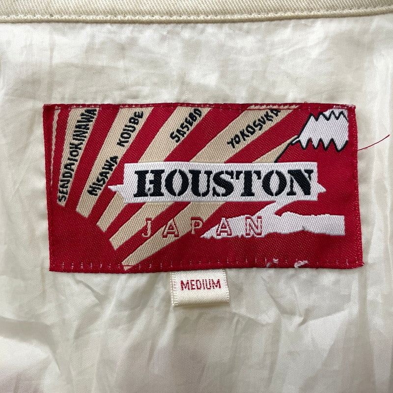 【中古品】【メンズ】 HOUSTON ヒューストン SOUVENIR VIETHAM JACKET MILITARY スーベニア ベトナムジャケット ミリタリー アウター 145-261014-ss-08-teih サイズ：M カラー：ホワイト 万代Net店