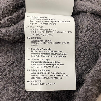 【中古品】【メンズ】 OUR LEGACY アワーレガシー POPOVER ROUNDNECK KNIT W4243PF ポップオーバー ラウンドネック トップス セーター 168-261014-ss-05-teih サイズ：32 カラー：グレー 万代Net店