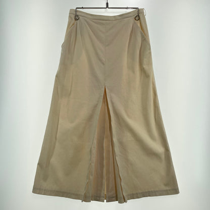 【中古品】【レディース】 MiuMiu ミュウミュウ LONG SKIRT MADE IN ITALY ロングスカート ボトムス イタリア製 168-261014-ss-13-teih サイズ：42 カラー：アイボリー 万代Net店
