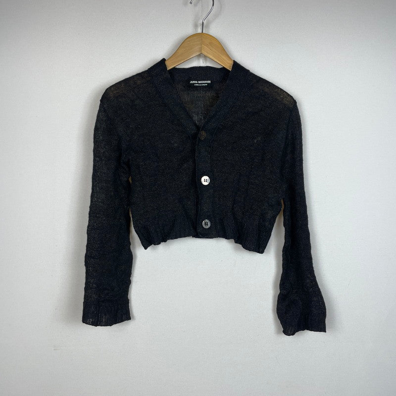 【中古品】【レディース】 JUNYA WATANABE COMME DES GARCONS ジュンヤワタナベコムデギャルソン CROPPED CARDIGAN クロップド カーディガン トップス 168-261014-ss-06-teih サイズ：不明 カラー：ブラック 万代Net店