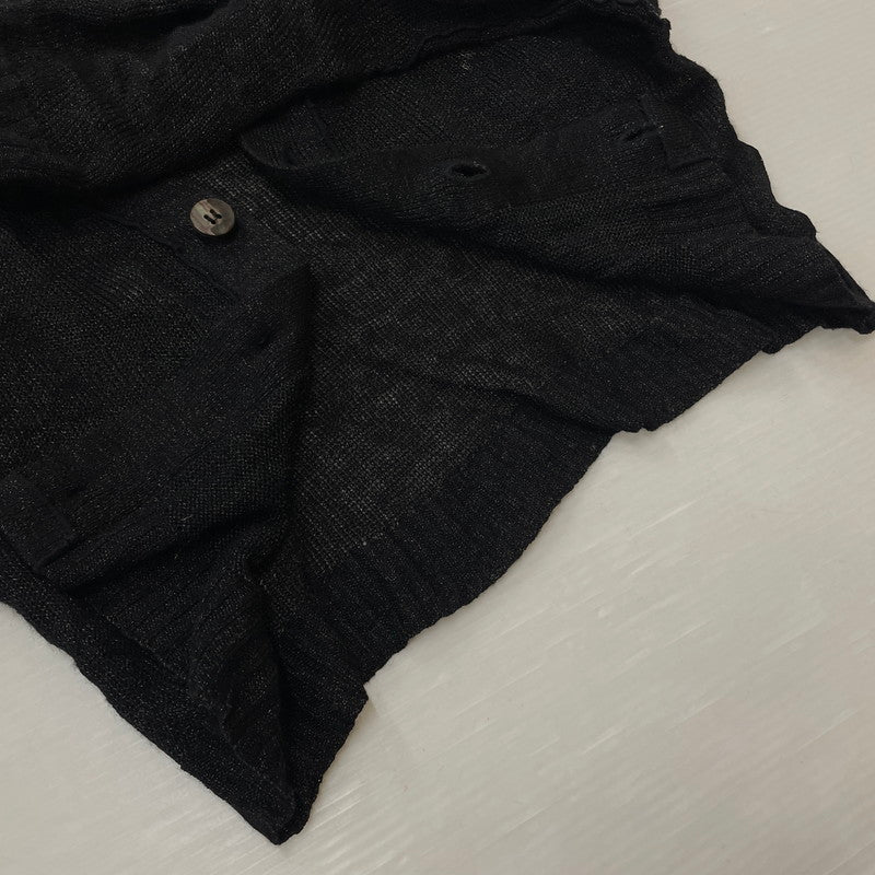 【中古品】【レディース】 JUNYA WATANABE COMME DES GARCONS ジュンヤワタナベコムデギャルソン CROPPED CARDIGAN クロップド カーディガン トップス 168-261014-ss-06-teih サイズ：不明 カラー：ブラック 万代Net店