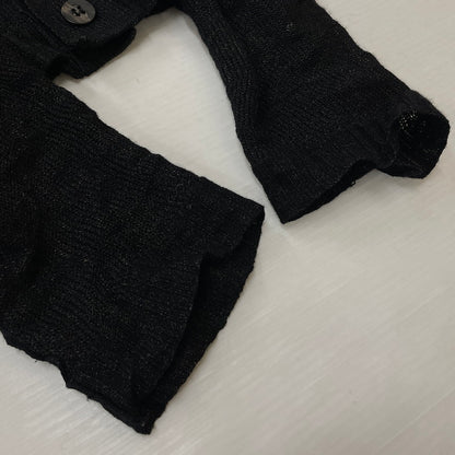 【中古品】【レディース】 JUNYA WATANABE COMME DES GARCONS ジュンヤワタナベコムデギャルソン CROPPED CARDIGAN クロップド カーディガン トップス 168-261014-ss-06-teih サイズ：不明 カラー：ブラック 万代Net店
