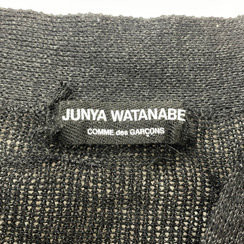 【中古品】【レディース】 JUNYA WATANABE COMME DES GARCONS ジュンヤワタナベコムデギャルソン CROPPED CARDIGAN クロップド カーディガン トップス 168-261014-ss-06-teih サイズ：不明 カラー：ブラック 万代Net店