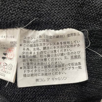 【中古品】【レディース】 JUNYA WATANABE COMME DES GARCONS ジュンヤワタナベコムデギャルソン CROPPED CARDIGAN クロップド カーディガン トップス 168-261014-ss-06-teih サイズ：不明 カラー：ブラック 万代Net店