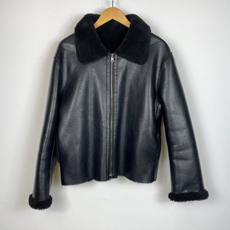 【中古品】【レディース】 OHOTORO オオトロ OSLO REVERSIBLE MUSTANG JACKET オスロ リバーシブル ムスタングジャケット アウター 169-261014-ss-12-teih サイズ：不明 カラー：ブラック 万代Net店